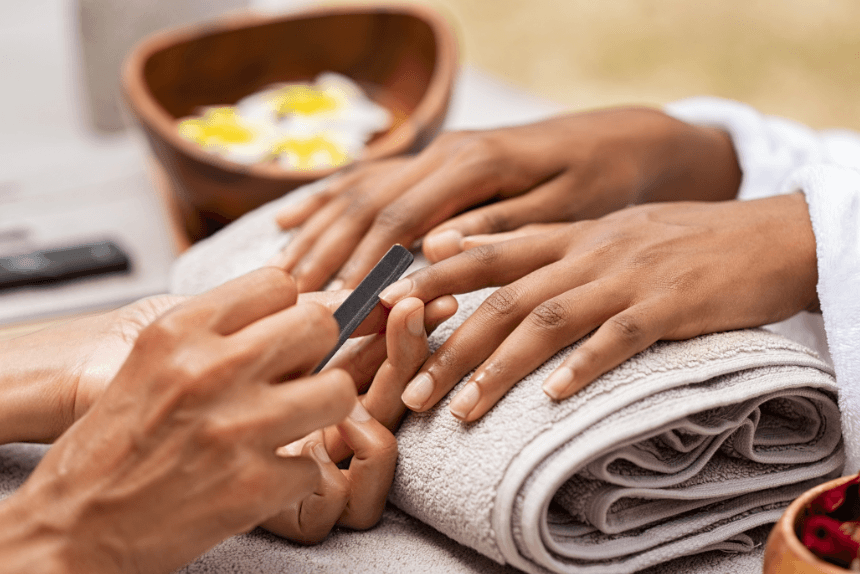 Nail salon