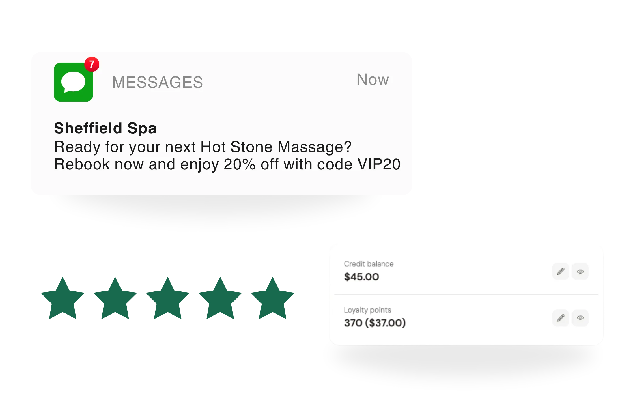 Mobile app customer form