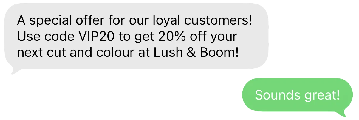 Mobile app customer form