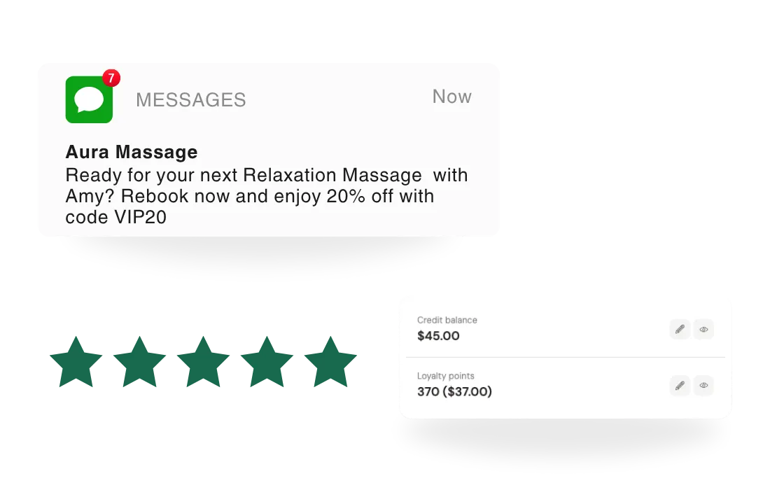 Mobile app customer form