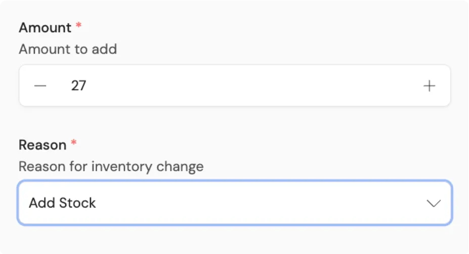 Mobile app customer form