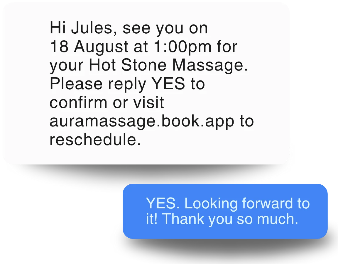 SMS and Email Reminders