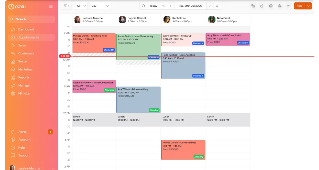 Web app employee roster