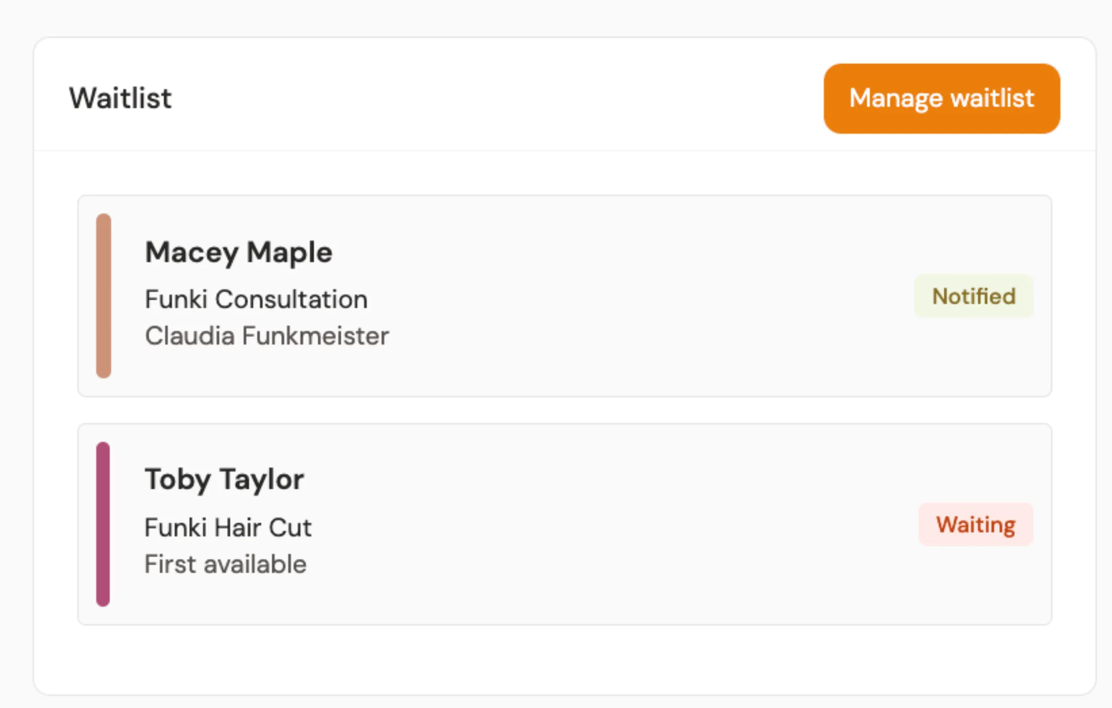 customer web screenshot